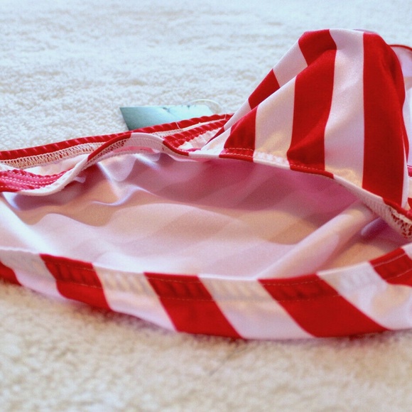 N2N Bodywear Red/White Striped Uncle Sam Bikini - Picture 6 of 6